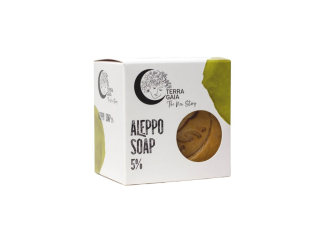 Terra Gaia 100%-ban természetes, kézzel készített Aleppo szappan 5%, 190g