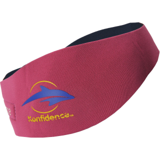 Konfidence Aquaband gyermek fülvédőpánt úszáshoz 52 cm, Pink