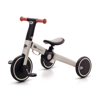 Kinderkraft 4TRIKE összecsukható tricikli/futóbicikli, Silver Grey