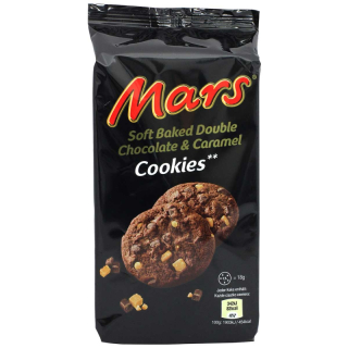 Mars keksz, dupla csokis 162g