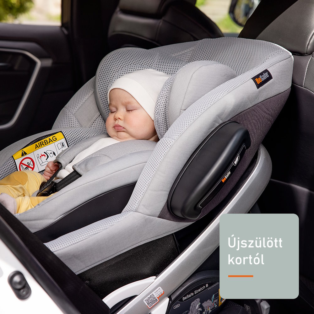 BeSafe Stretch B gyerekülés 0-36kg, 0-7 év, Anthracite Mesh