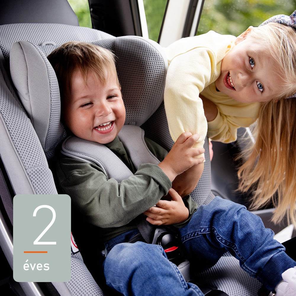 BeSafe Stretch B gyerekülés 0-36kg, 0-7 év, Anthracite Mesh