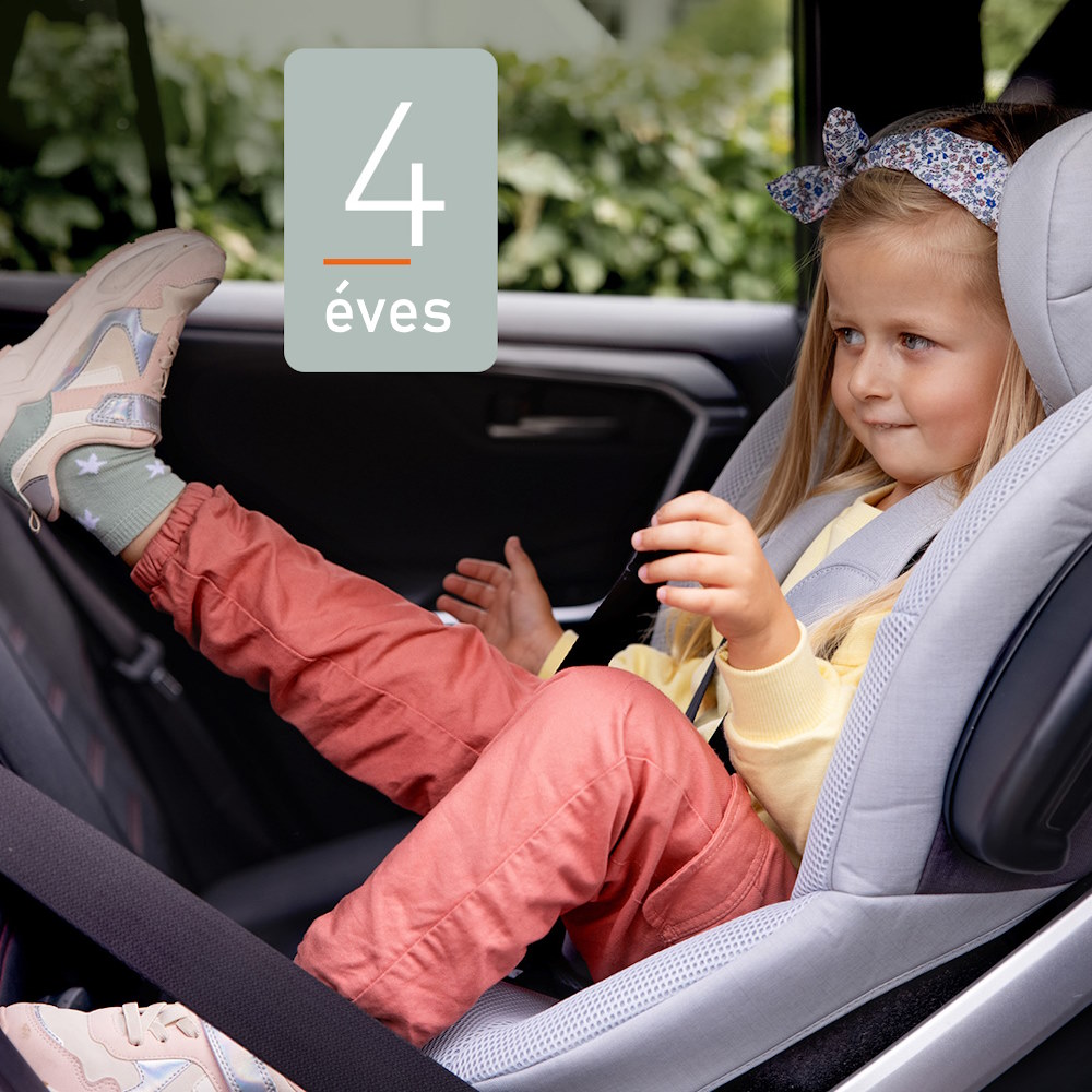 BeSafe Stretch B gyerekülés 0-36kg, 0-7 év, Anthracite Mesh