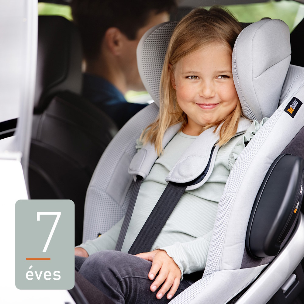 BeSafe Stretch B gyerekülés 0-36kg, 0-7 év, Anthracite Mesh