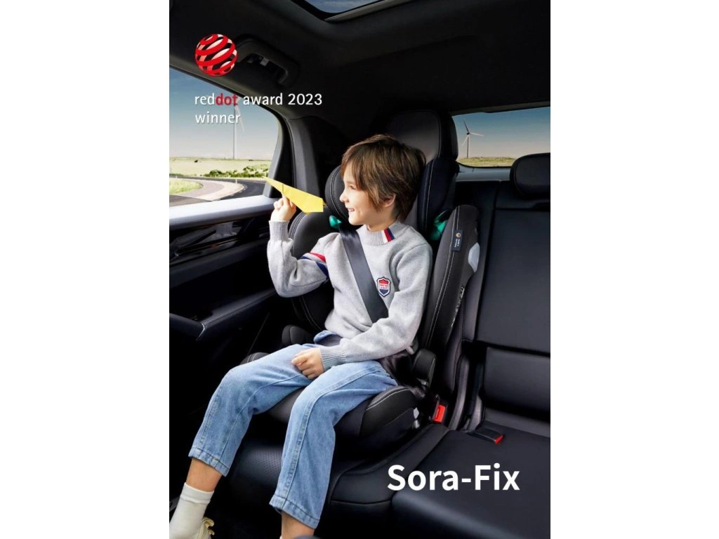 Avova SORA-FIX autósülés 100-150cm (3-12év) Maple Red