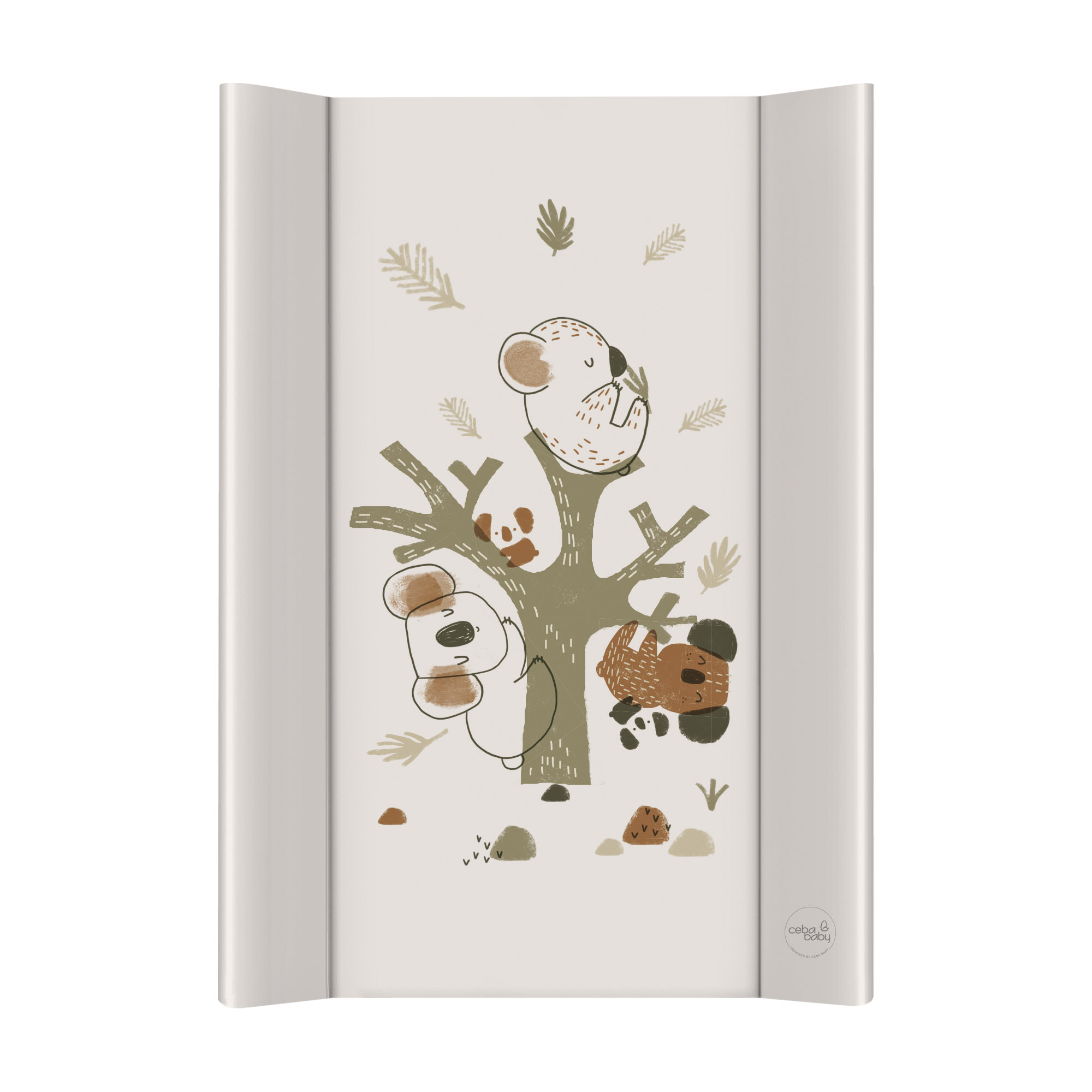 Ceba BASIC puha 2 oldalú pelenkázó lap 50x70cm, Koala