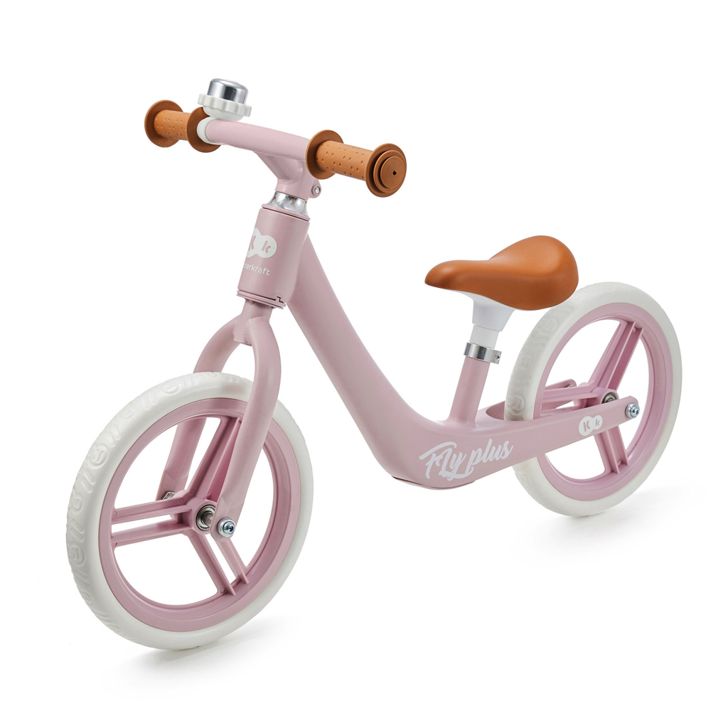 Kinderkraft Fly Plus futóbicikli, Powder pink