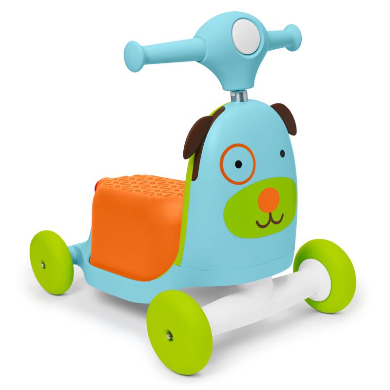 SKIP HOP Zoo 3in1 Ride-On 12hó+ 20kg-ig, Kutya