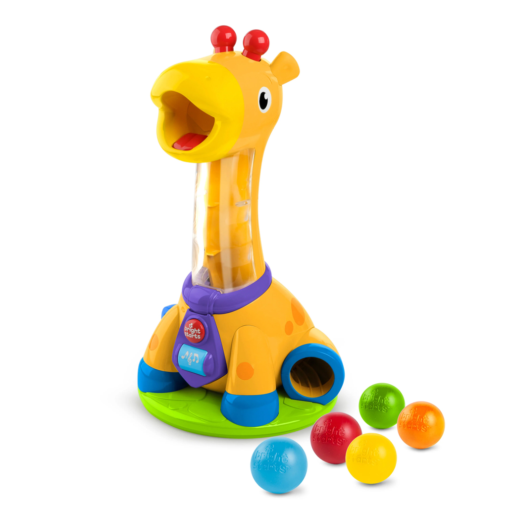 Bright Starts Spin & Giggle Zenélő játék zsiráf 12hó+