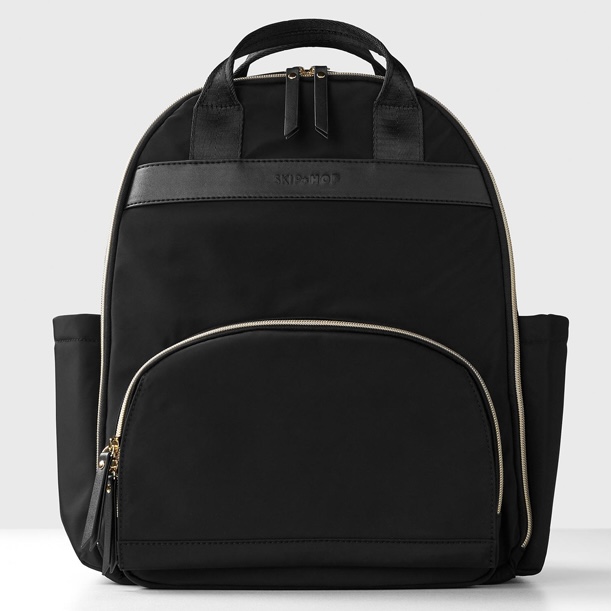 SKIP HOP Envi-Luxe Black Pelenkázó hátizsák
