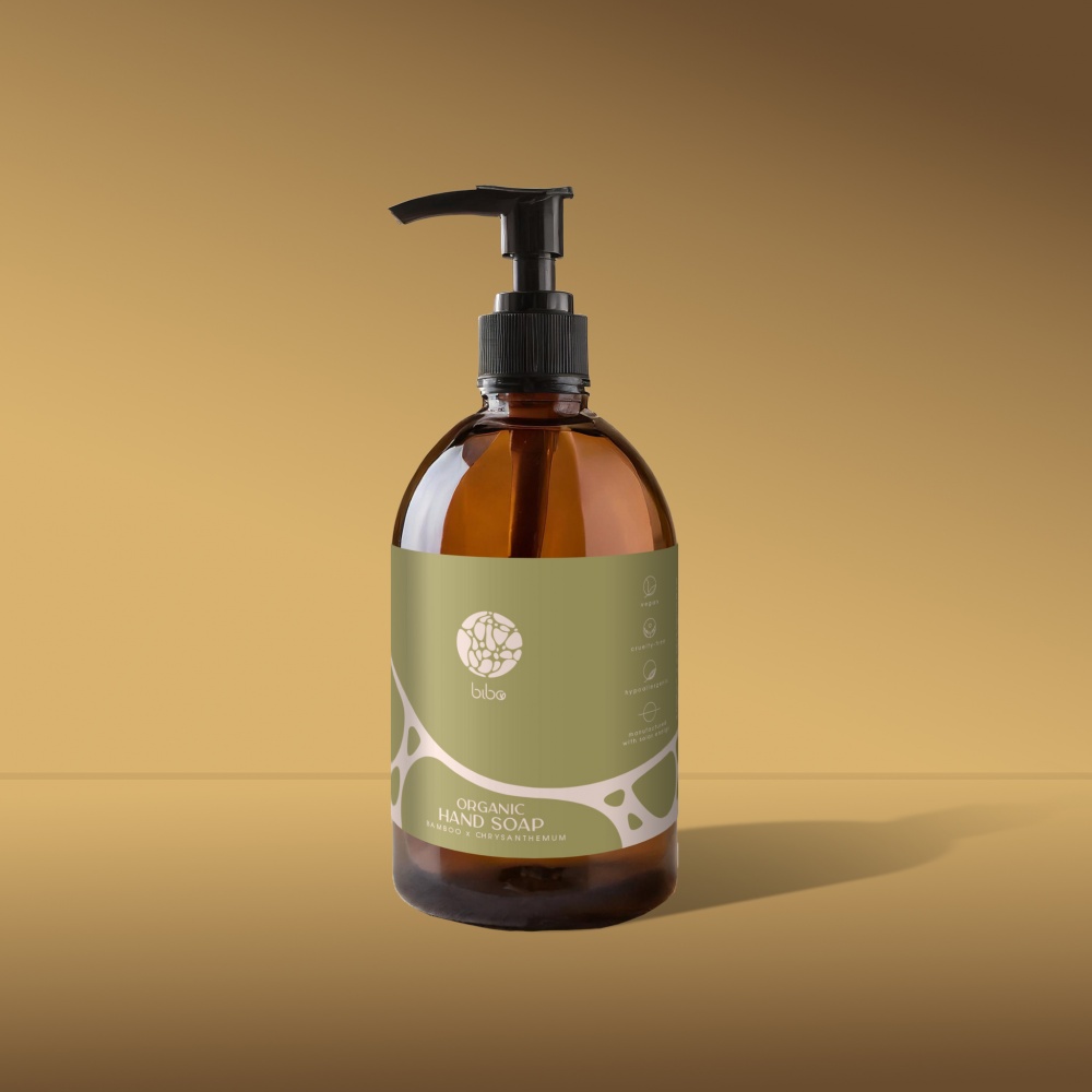 Bibo organikus folyékony krémszappan - bamboo x chrysanthemum 500ml