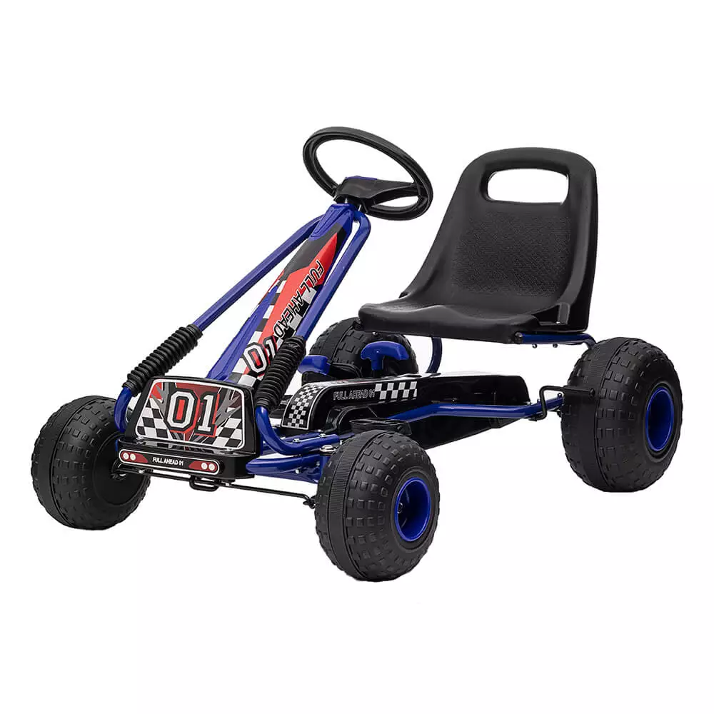 Timeless Toys Pedálos gyerek gokart, kék