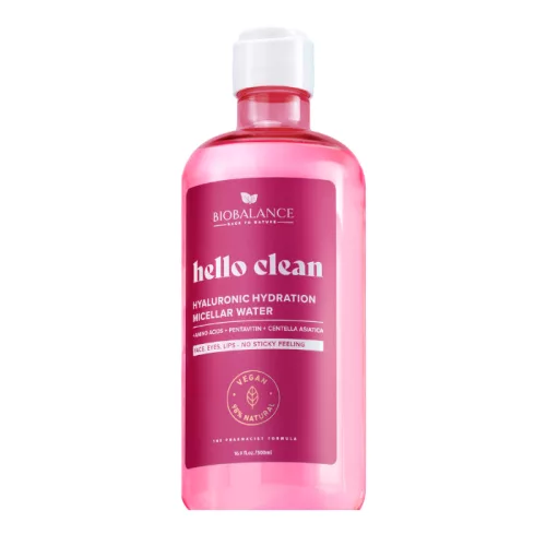 Biobalance Hello Clean Hidratáló micellás víz hialuronsavval 500ml