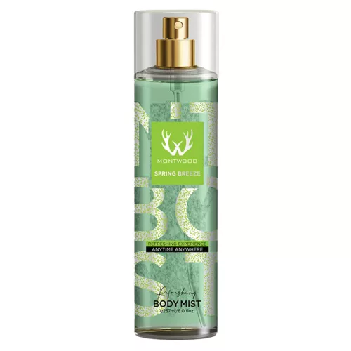 Montwood Spring Breeze Frissítő testpermet tavaszi szellő illattal 237ml
