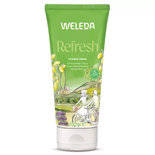 WELEDA Frissítő citrusos natúr krémtusfürdő 200ml