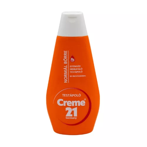 Creme 21 Gyengéd hidratáló testápoló normál bőrre B5 provitaminnal 400ml