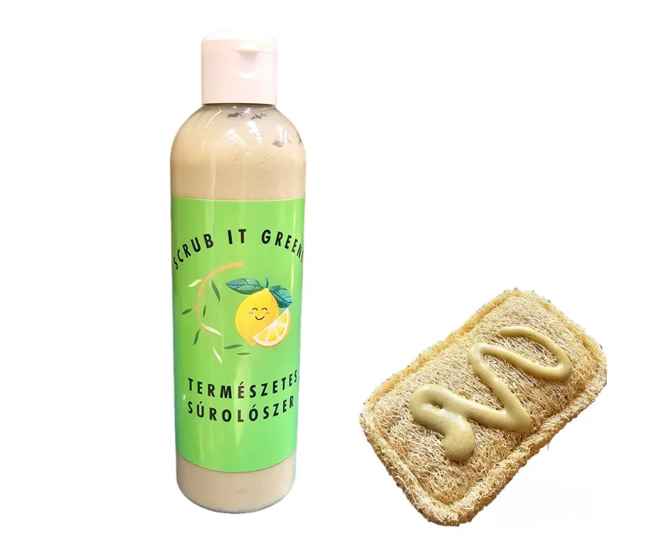 Scrub It Green! Súrolószer teafa-citrom 250ml