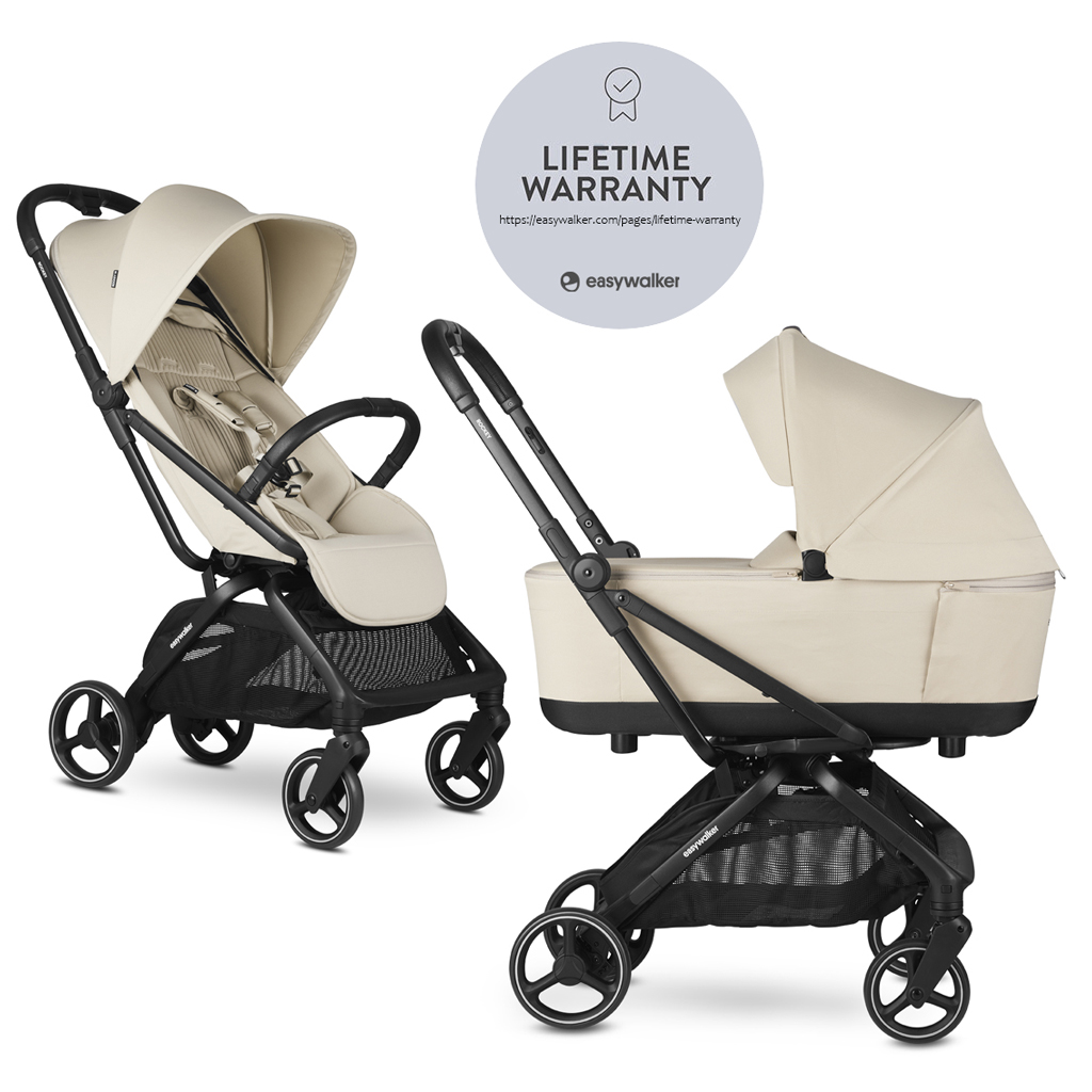 EASYWALKER Rockey M Kombinált babakocsi, Bright Taupe