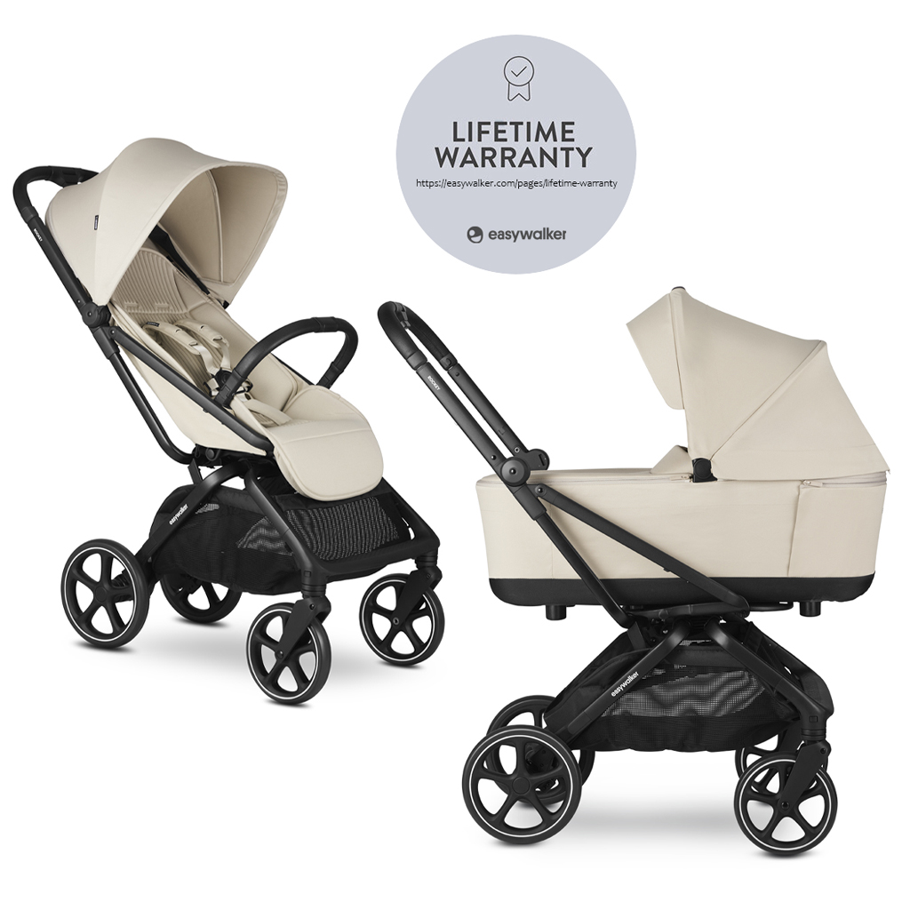 EASYWALKER Rockey L Kombinált babakocsi, Bright Taupe