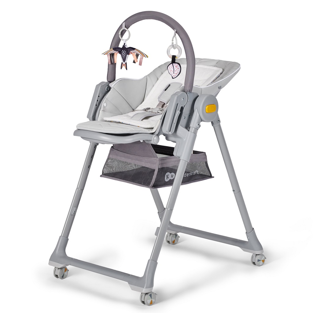 Kinderkraft Lastree  etetőszék, Grey
