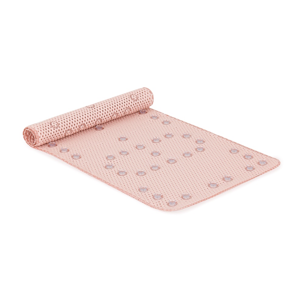 Petite&Mars Harry extra hosszú csúszásgátló alátét kádba, 91×43cm, Rózsaszín