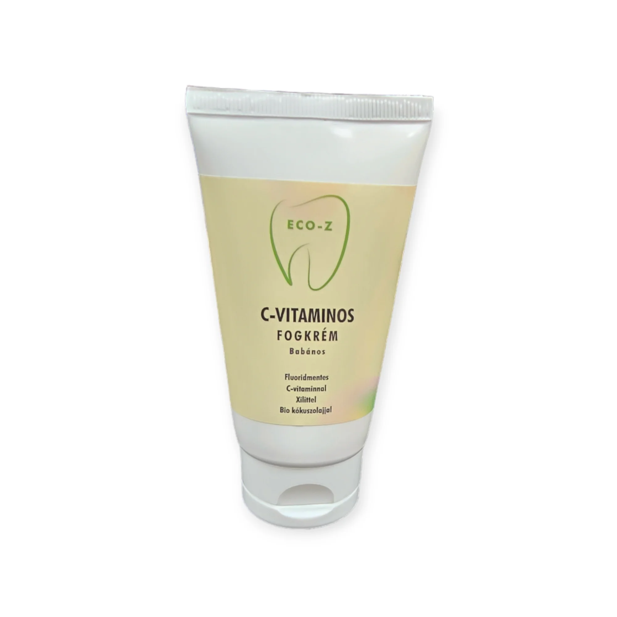 Eco-Z C-vitaminos fogkrém tubusban, Banán, 75ml