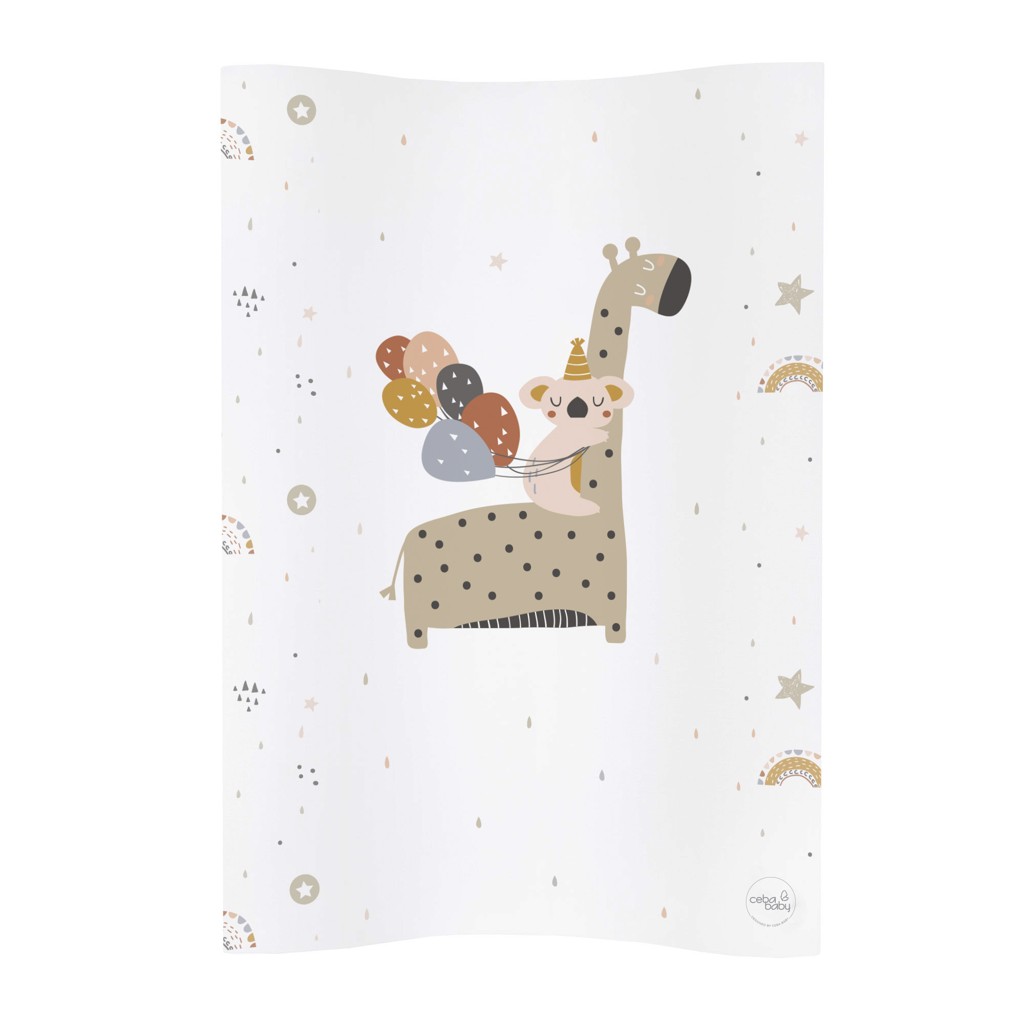 Ceba Baby COSY puha pelenkázó lap 50x70cm, Zsiráf
