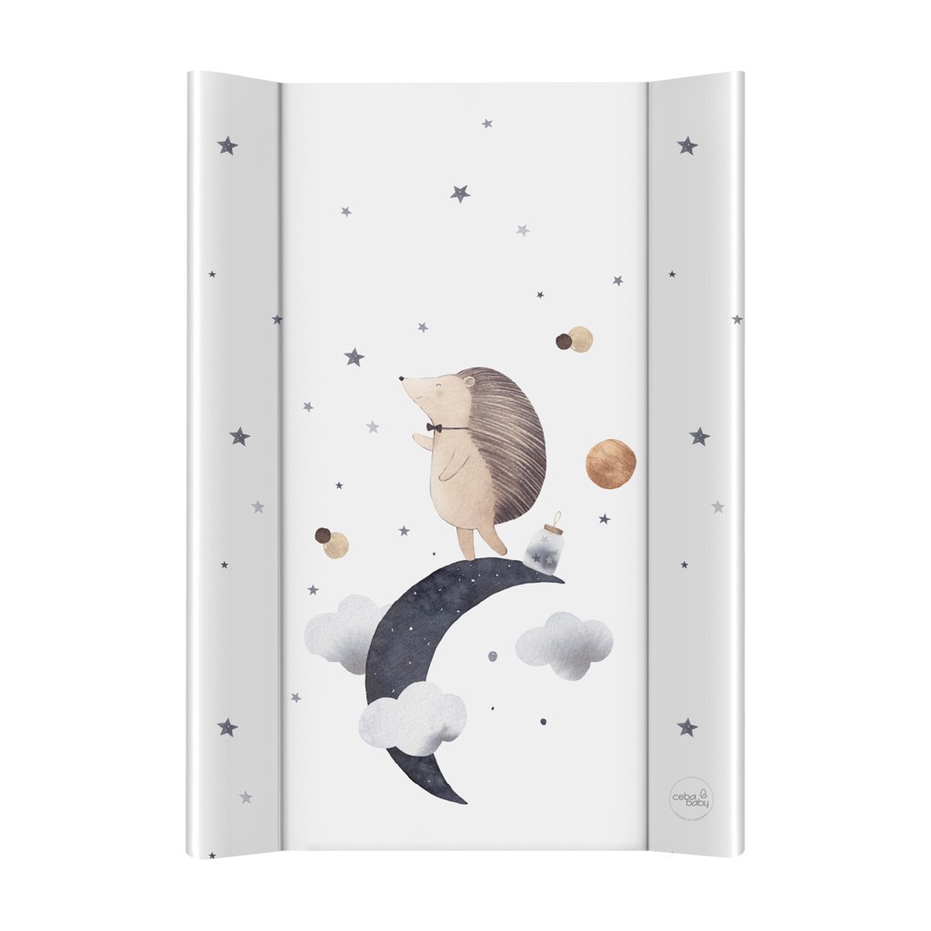 Ceba Baby ULTRA LIGHT merev pelenkázó lap 50x70cm, Hedgehog the Dreamer