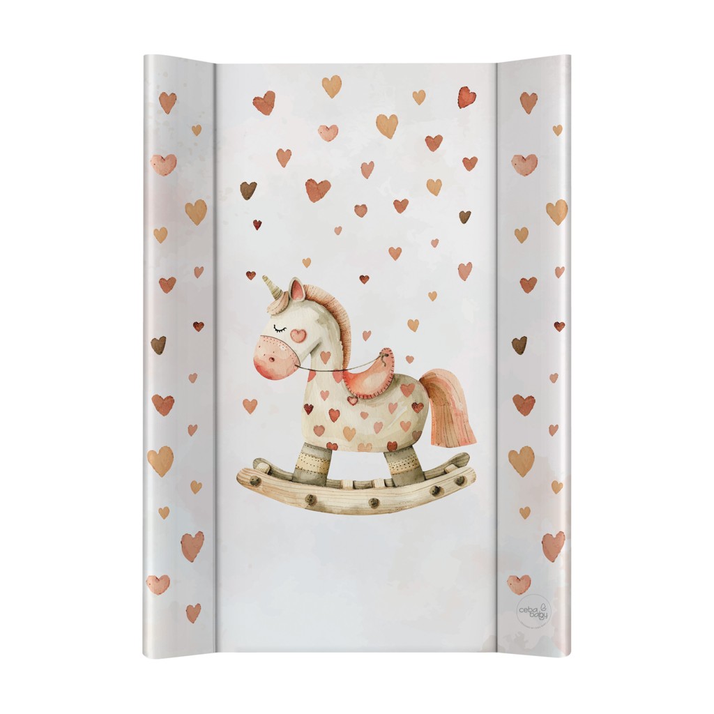 Ceba Baby ULTRA LIGHT merev pelenkázó lap 50x70cm, Rocking Horse