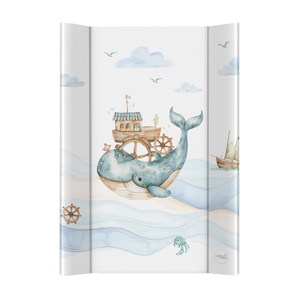 Ceba Baby ULTRA LIGHT merev pelenkázó lap 50x70cm, Ocean Adventure