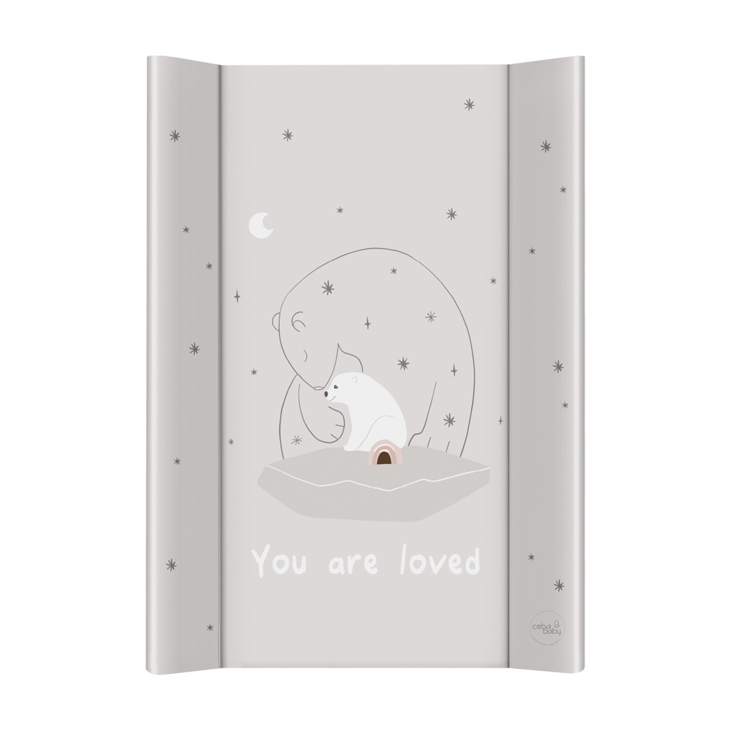 Ceba Baby BASIC merev pelenkázó lap 50x70cm, Polar Bears