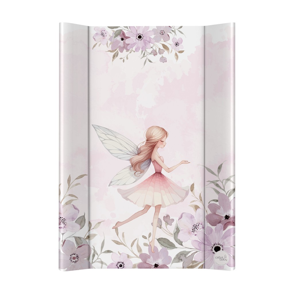 Ceba Baby BASIC merev pelenkázó lap 50x70cm, Meadow Fairy