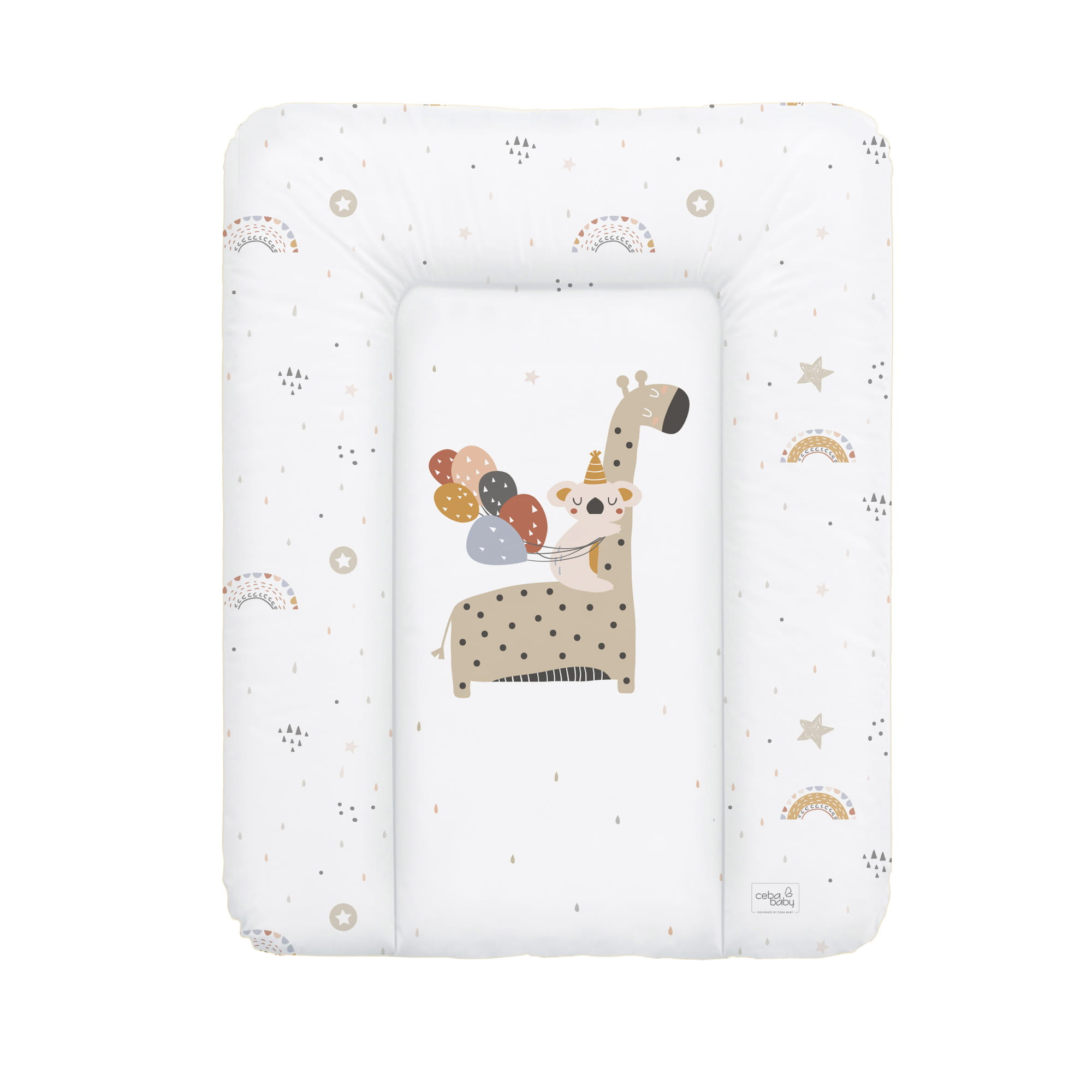 Ceba Baby puha pelenkázó lap 50x70cm, Zsiráf