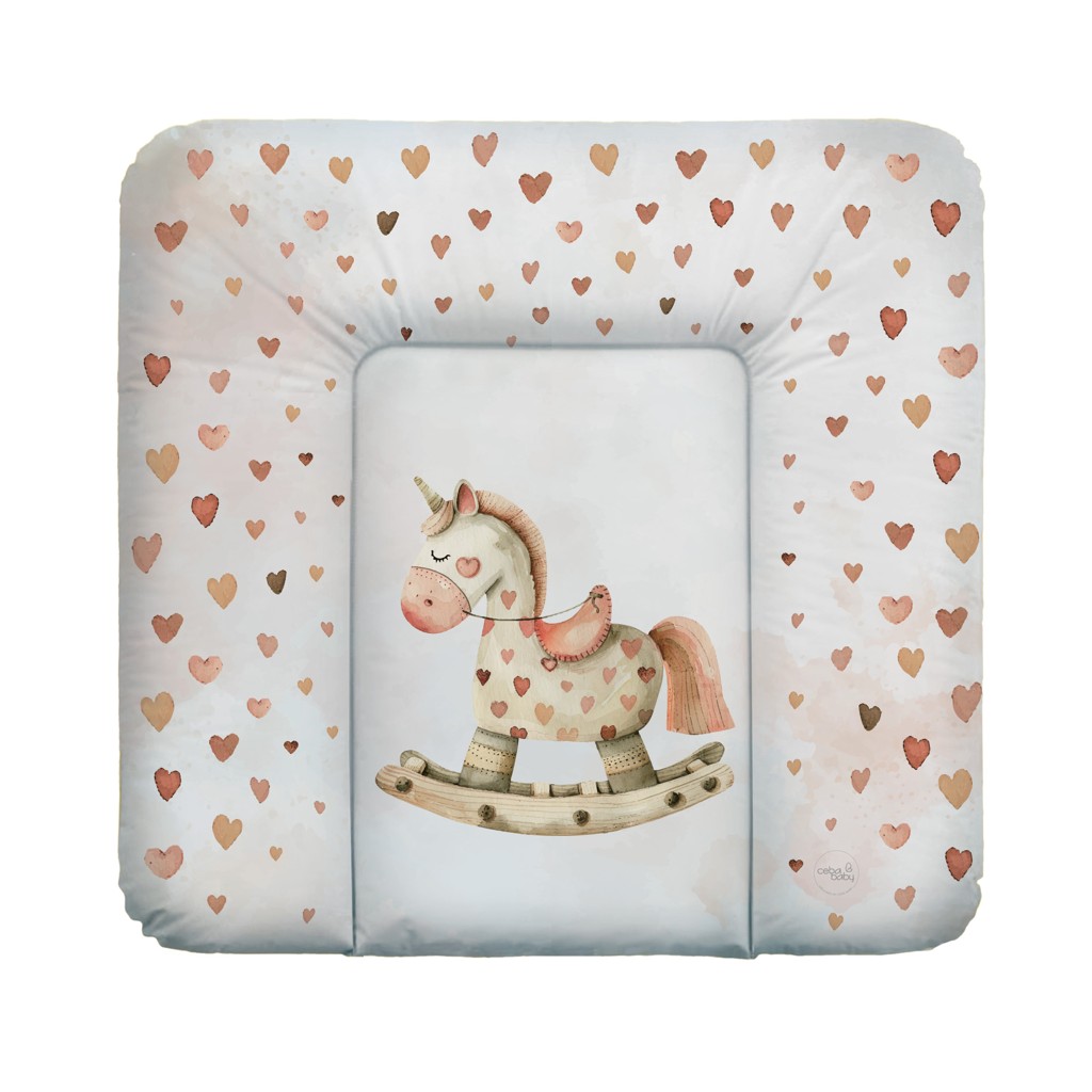 Ceba Baby Basic puha pelenkázó lap 75x72cm, Rocking Horse