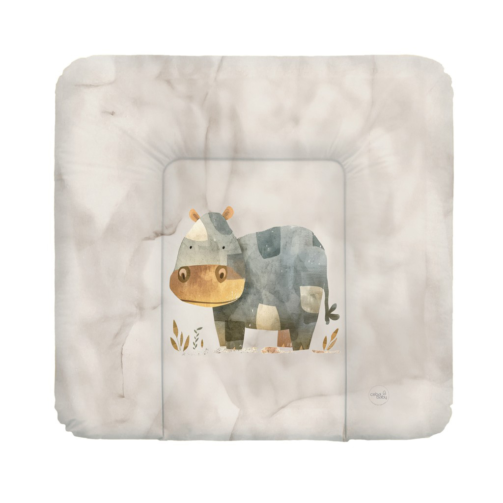 Ceba Baby Basic puha pelenkázó lap 75x72cm, Cosy Hippo