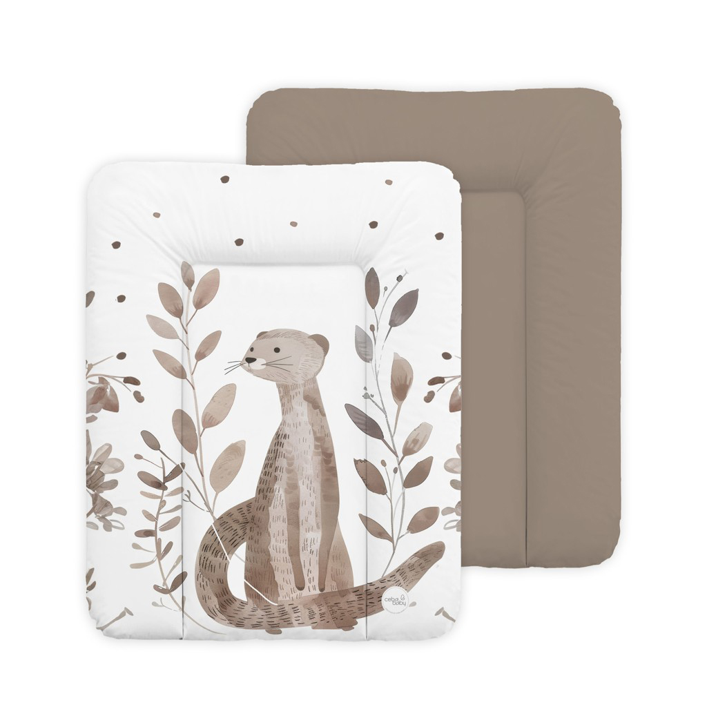 Ceba Baby Basic puha pelenkázó lap 50x70cm, Clever Otter