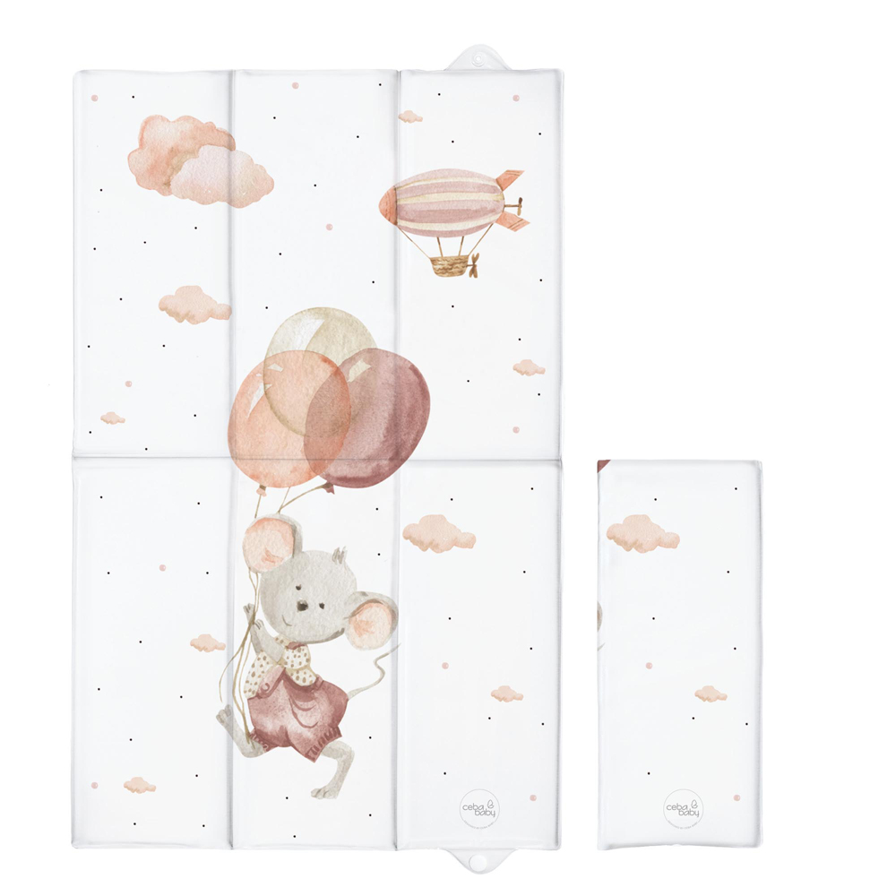 Ceba Baby BASIC összehajtható pelenkázó alátét 60x40cm, Mouse