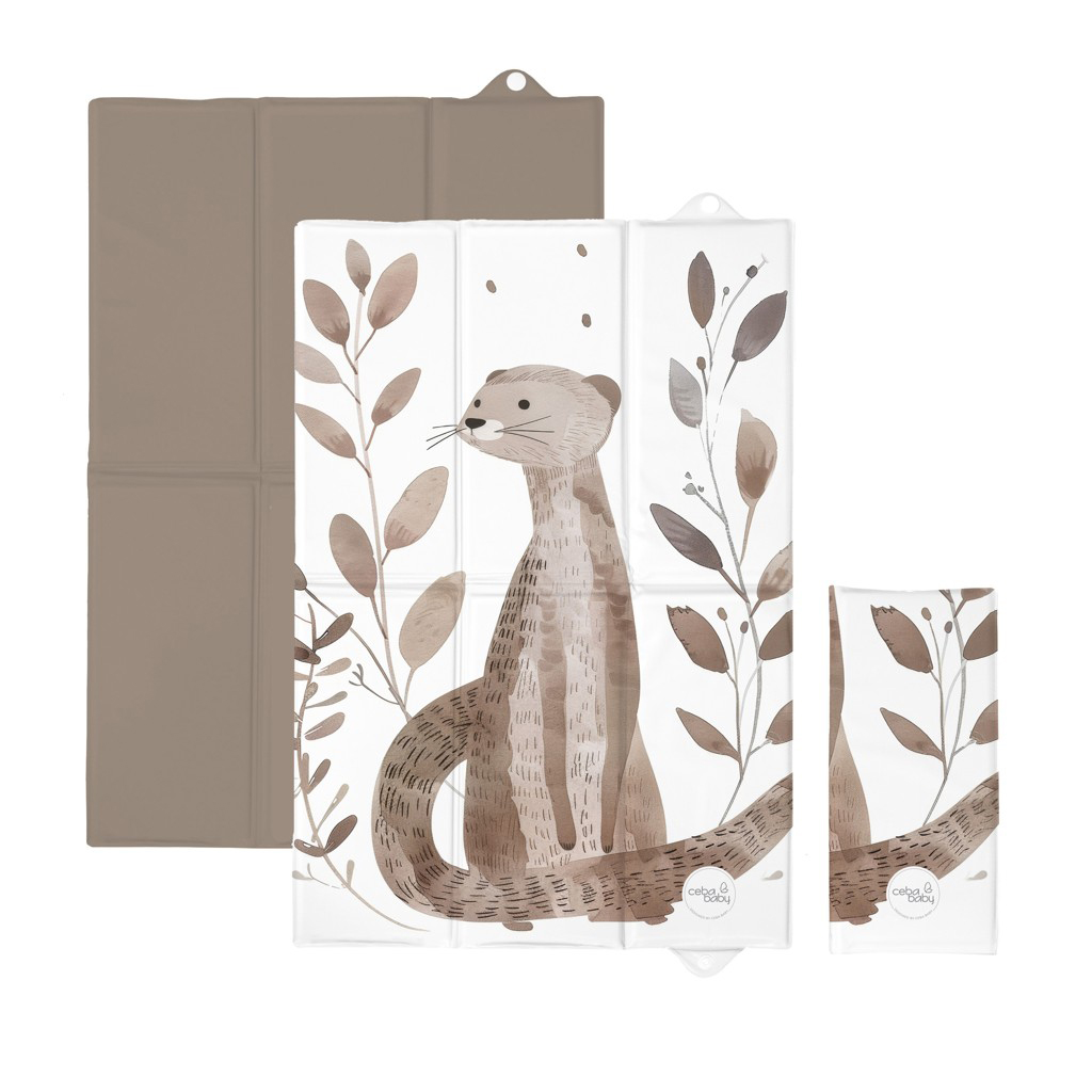 Ceba Baby BASIC összehajtható pelenkázó alátét 60x40cm, Clever Otter