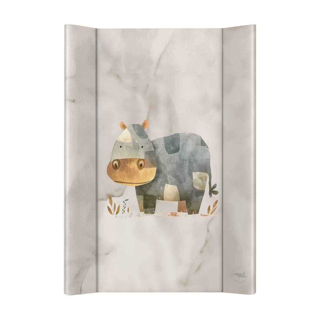 Ceba Baby BASIC puha pelenkázó lap 50x70cm, Cosy Hippo