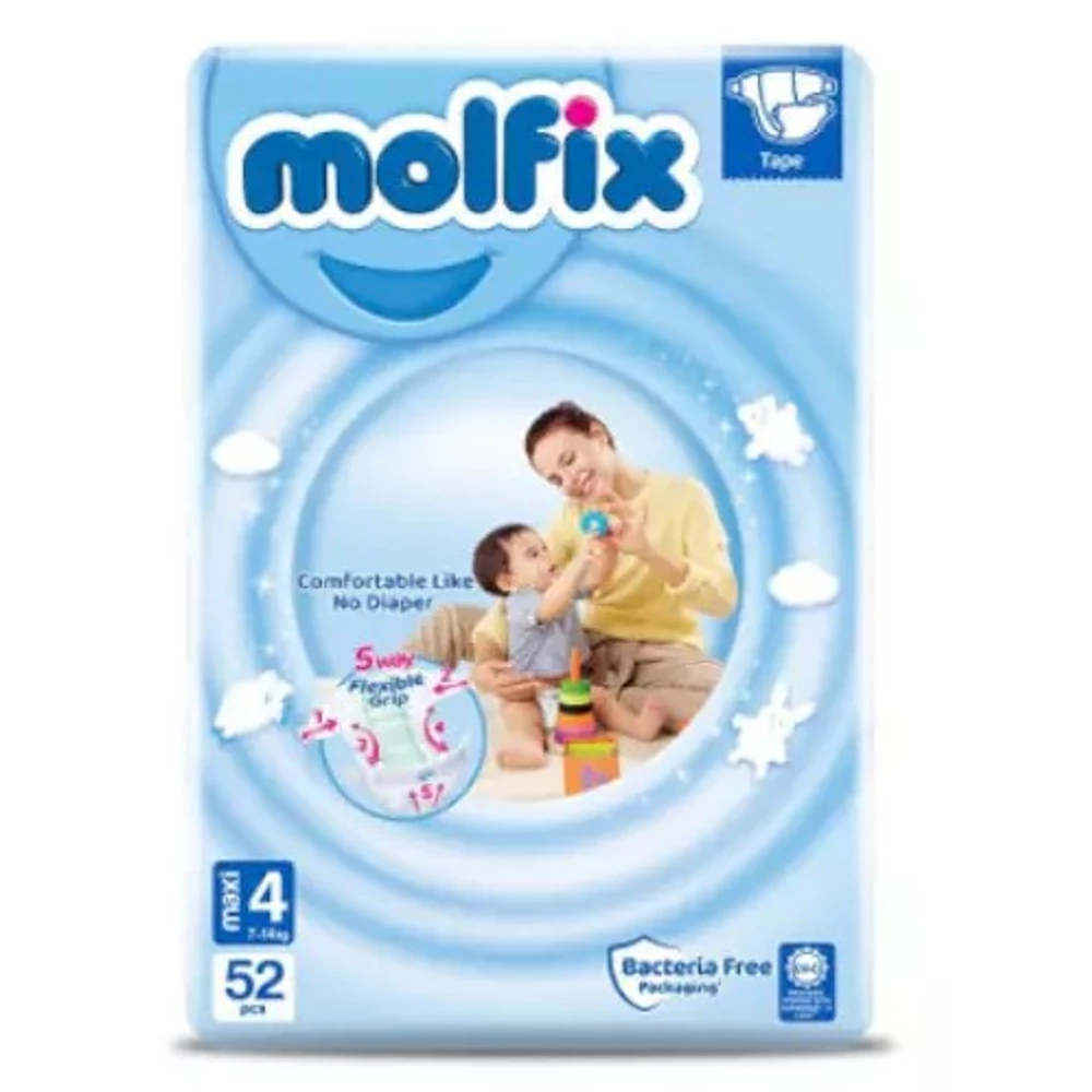 Molfix pelenka 4 maxi (7-14kg) 52db