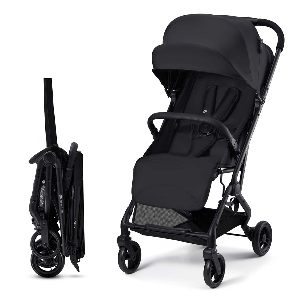 Kinderkraft Indy 3 Sport babakocsi, Coal Black