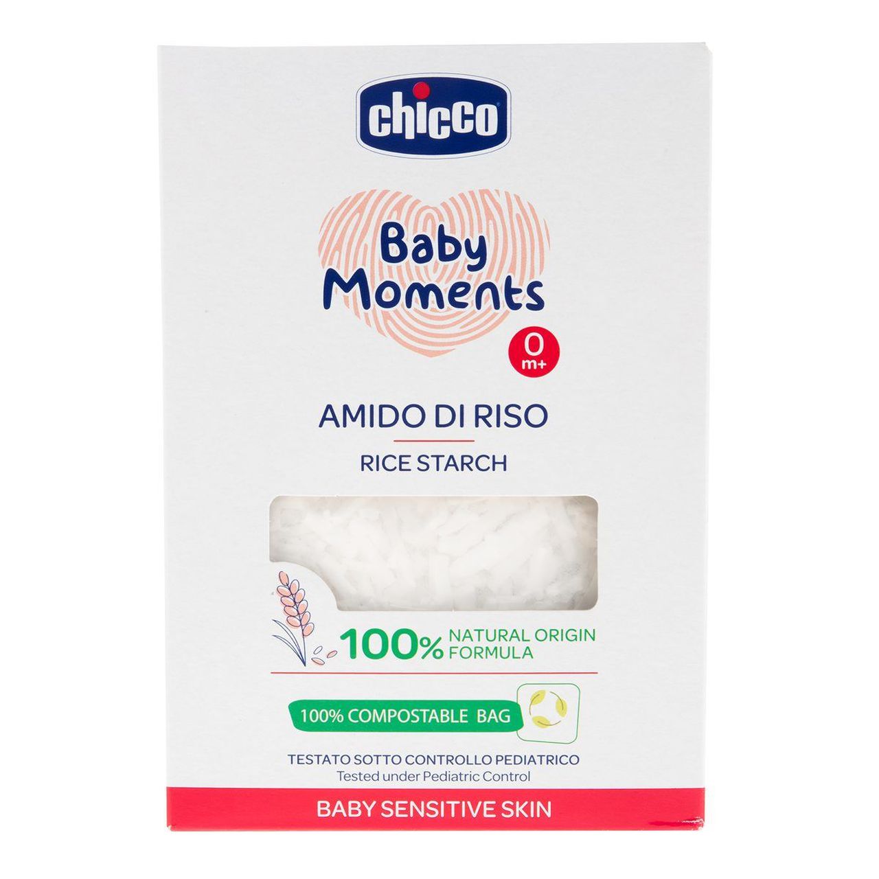 Chicco Baby Moments Nyugtató rizskeményítős baba fürdősó, 250g