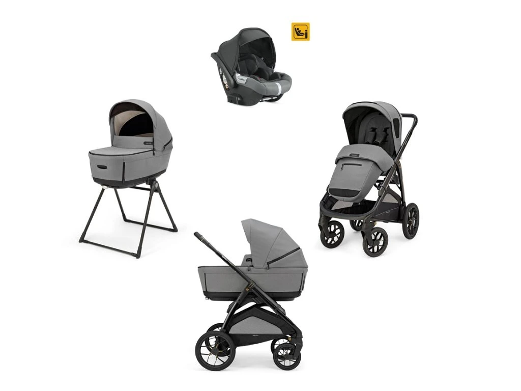Inglesina Aptica XT Duo 4in1 kombinált babakocsi + Darwin i-Size, Canyon Grey