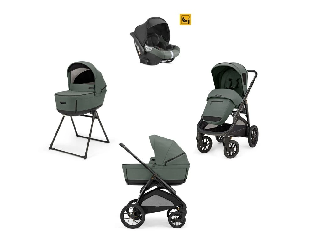 Inglesina Aptica XT Duo 4in1 kombinált babakocsi + Darwin i-Size, Taiga Green