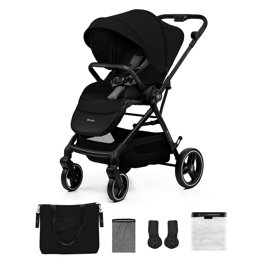 Kinderkraft Yoxi sport babakocsi, Pure Black