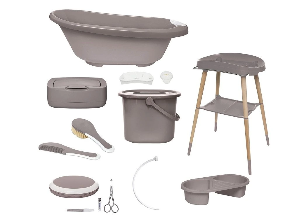 Bébé-Jou Sense Plus 8 részes digitális fürdétö szett, Chalk Brown