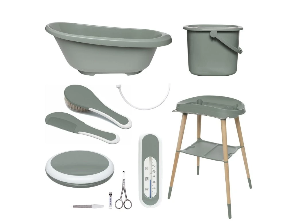 Bébé-Jou Sense Plus 7 részes fürdétö szett, Breeze Green