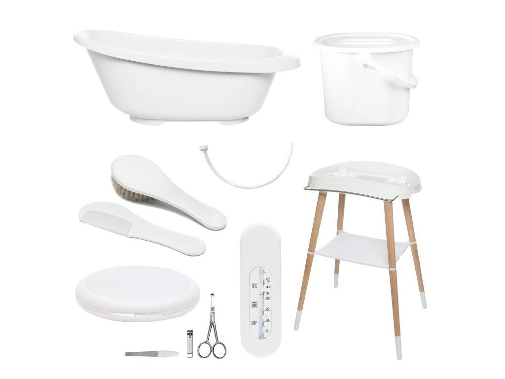 Bébé-Jou Sense Plus 7 részes fürdétö szett, White