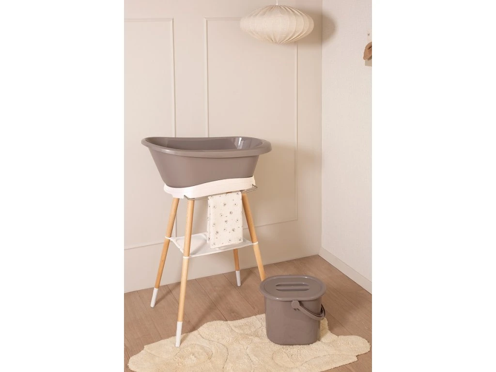 Bébé-Jou Sense Edition digitális babakád állvánnyal, Chalk Brown