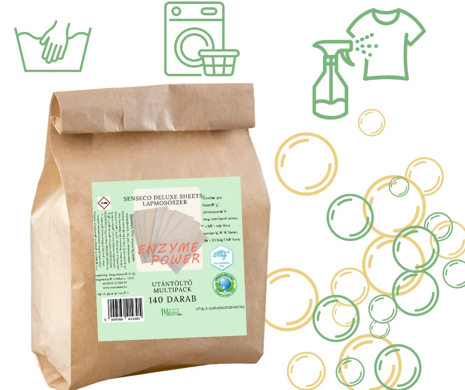 SensEco Deluxe sheets Enzyme Power mosólapka 140db